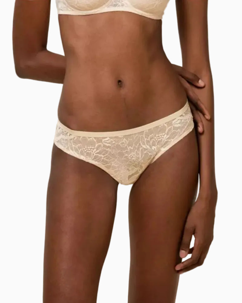 Triumph - Amourette Charm Brazillian Brief in Champagne - Front View