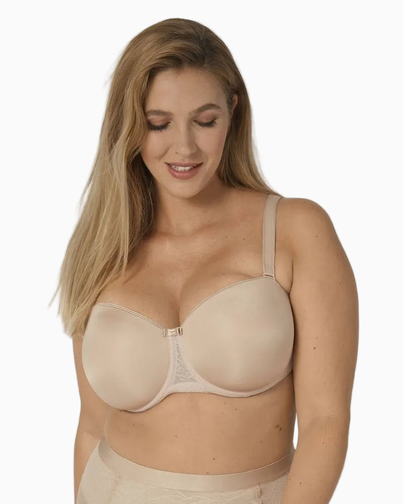 Triumph Beauty-Full Essential Wired Padding Bra in skin front view
