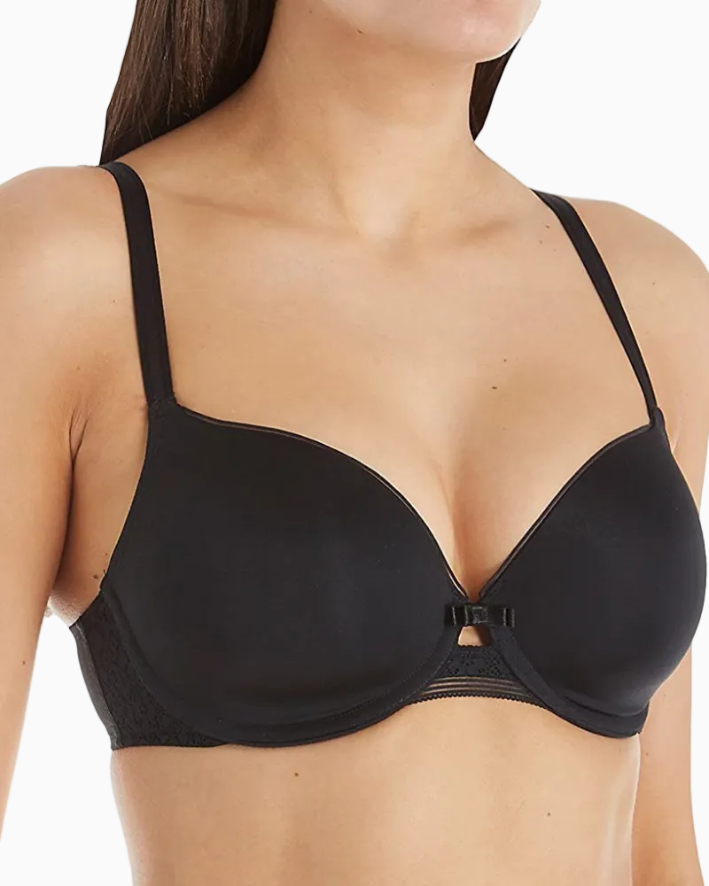 Triumph Beauty-Full Essential Wired Padding in black front view