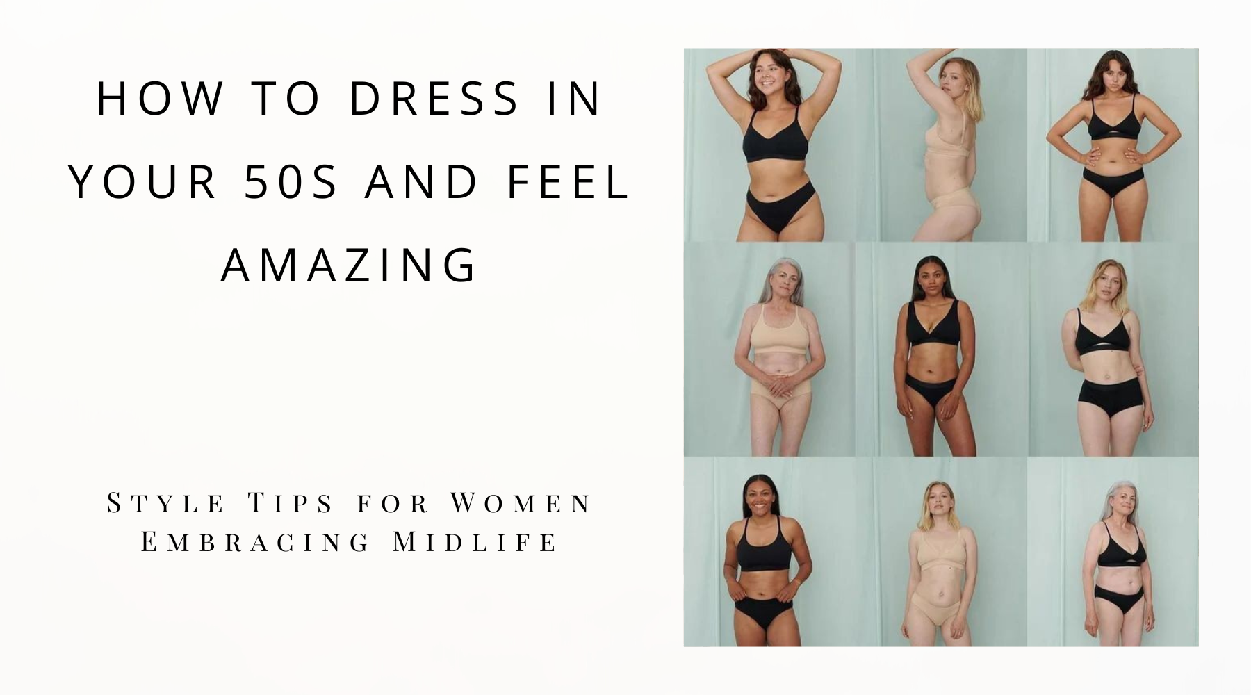 A Cover Image for a blog showing Women in thir 50s