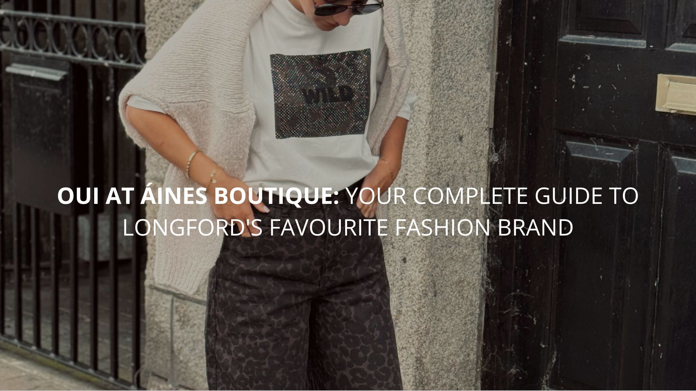 an image of a women wearing Oui outfit