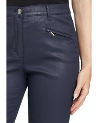 Betty Barclay - 7/8 Trouser in Navy - Close View