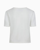 Kimara Kate Top offwhite back view