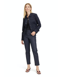 Betty Barclay - 7/8 Trouser in Navy - Full View