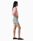 Levi’s Ribcage Shorts Been There Blue side profile