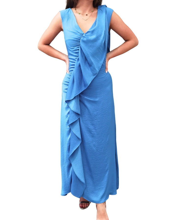 Eleria Cortes - Ruffle Maxi Dress