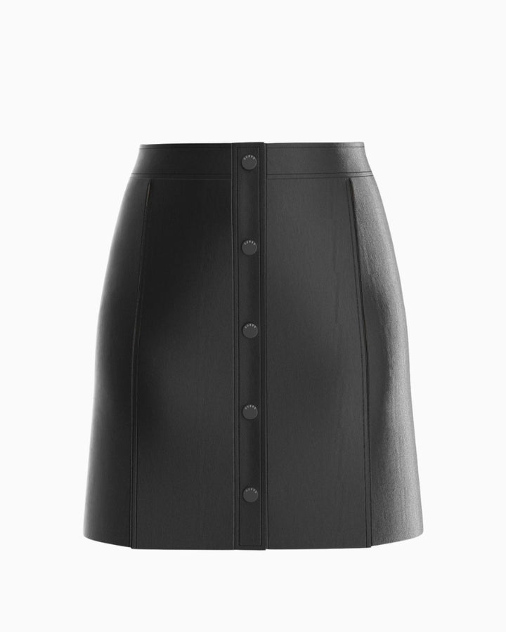 Guess Jeans - Carola Faux Leather Mini Skirt