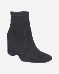Paul Green - Block Heel Sock Boot in Black