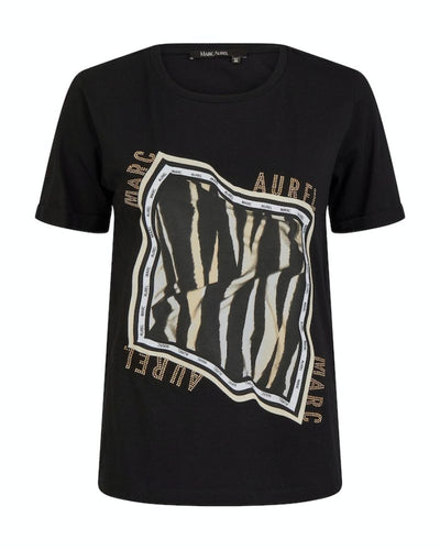 Marc Aurel - T-Shirt in Black
