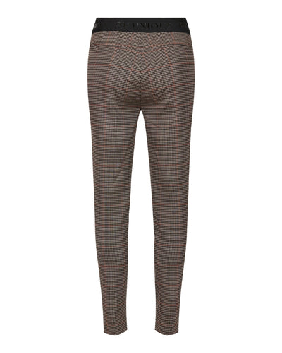 Robell - Nelly Trousers in Beige Check
