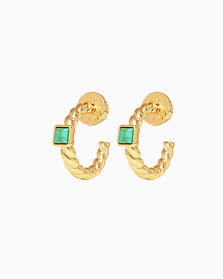 Talis Chains - Everyday Twist Hoop Earrings