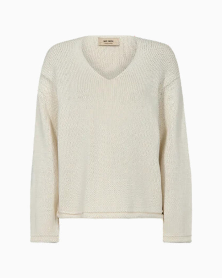 Mos Mosh - Bine LS V-neck Knit