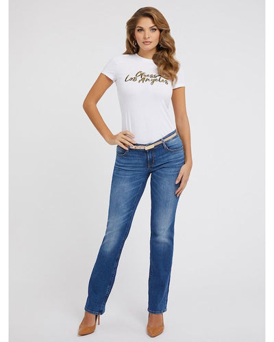 Guess Jeans - Short Sleeve Crewneck LA Tee in White