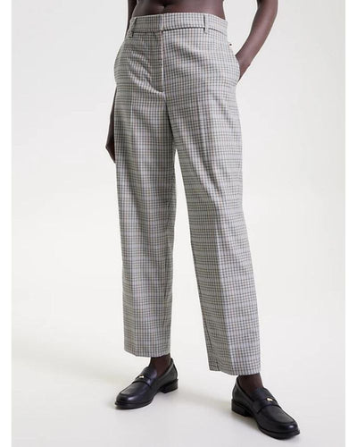 Tommy Hilfiger - Tapered Small Check Pant in Twill