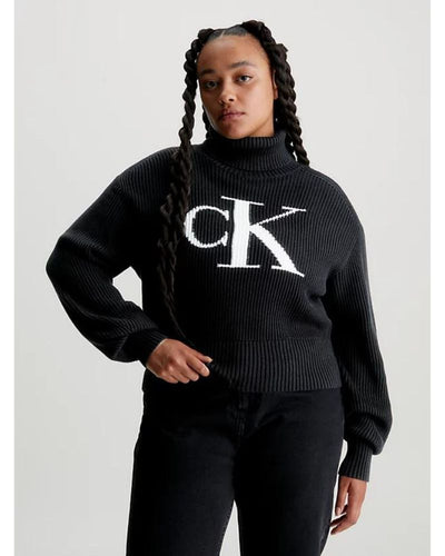 Calvin Klein - Blown Up CK Loose Sweater in Black