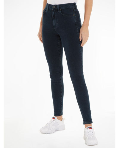 Tommy Jeans - Sylvia High Rise Jeans in Dark Denim