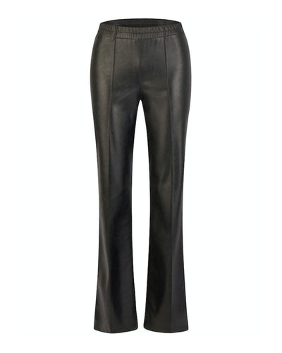 Marc Aurel - PU Trousers in Black