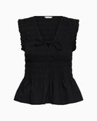 Part Two Borgny Top in Black front view