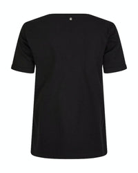 Marc Aurel - T-Shirt in Black - Rear View