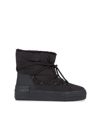 Calvin Klein - Bold Vulc Flatform Snow Boot in Black - Side View