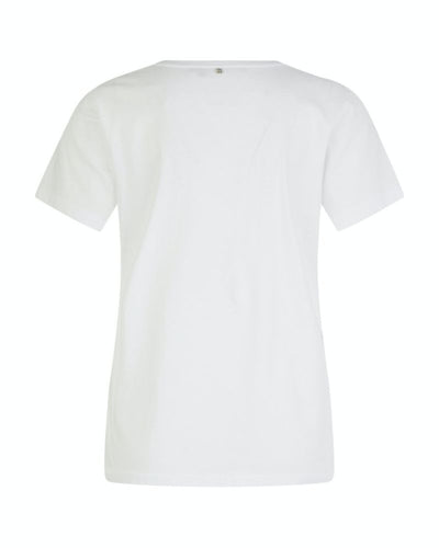 Marc Aurel - T-Shirt in White - Rear View