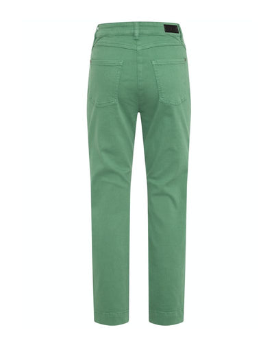 Olsen - Jeans in Green - Rear View