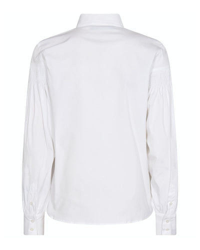 Mos Mosh - Cinta Shirt in White - Rear View