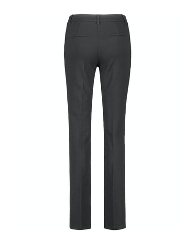 Gerry Weber - Flared Trousers in Black - Rear View