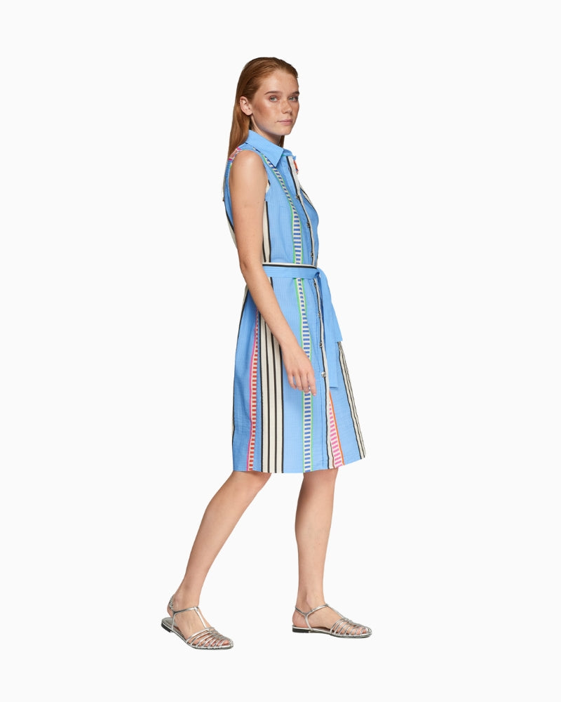 Vilagallo - Sleeveless Shirt Dress