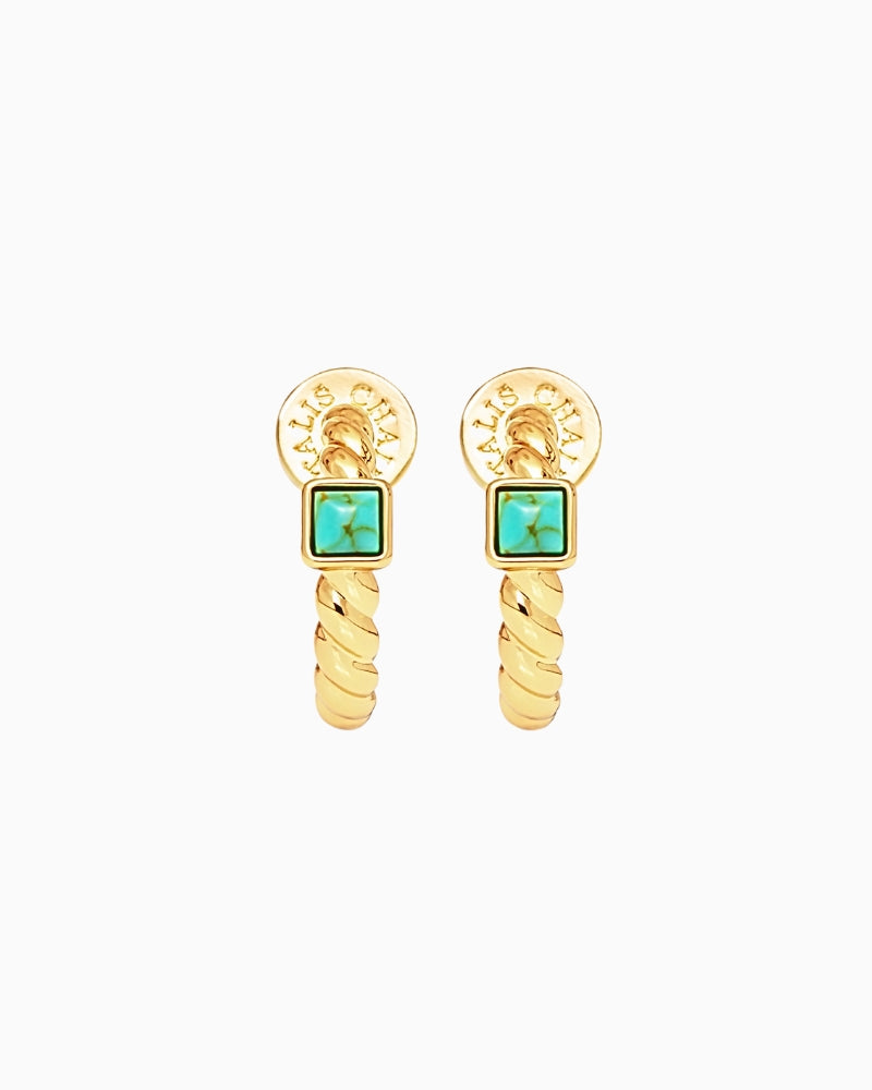 Talis Chains - Everyday Twist Hoop Earrings