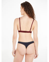 Tommy Hilfiger - Triangle Bra in Rouge - Rear View