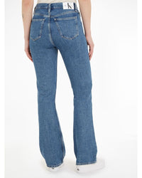 Calvin Klein - Authentic Bootcut Jeans in Denim - Rear View