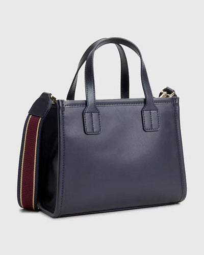Tommy Hilfiger - City Summer Mini Tote Bag in Navy - Rear View