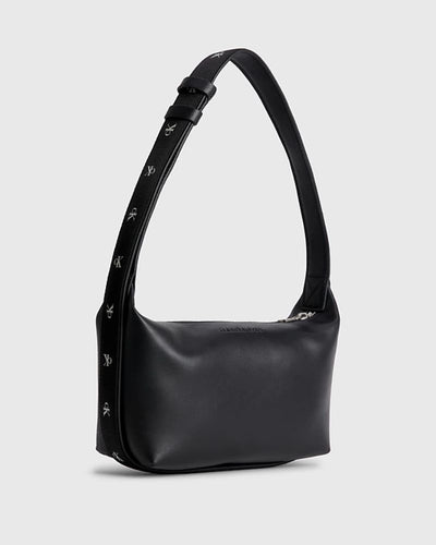 Calvin Klein - Ultralight Shoulder Bag in Black - Rear View