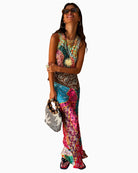 Never Fully Dressed Pastel Morocco Dorris Skirt multi print full view