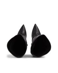 Calvin Klein - Geo Stiletto Knee Boot in Black - Top View