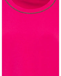 Olsen - Long Sleeve T-Shirt in Pink - Close View