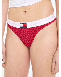 Tommy Hilfiger - Thong in Rouge - Close View