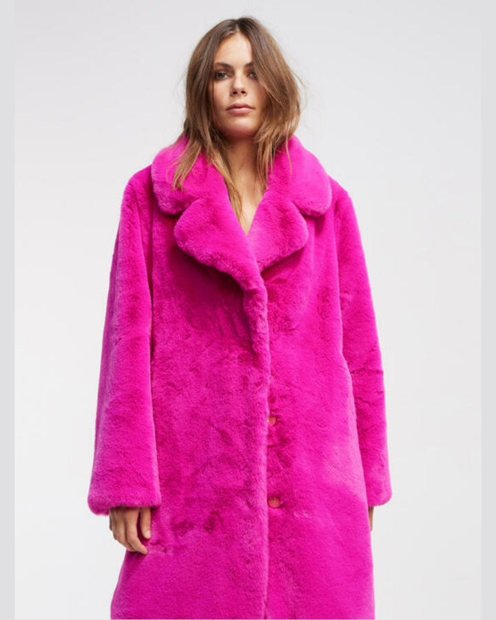 Lola Casademunt - Faux Fur Coat