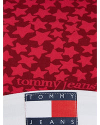 Tommy Hilfiger - Bralette Cotton Print in Rouge - Logo View