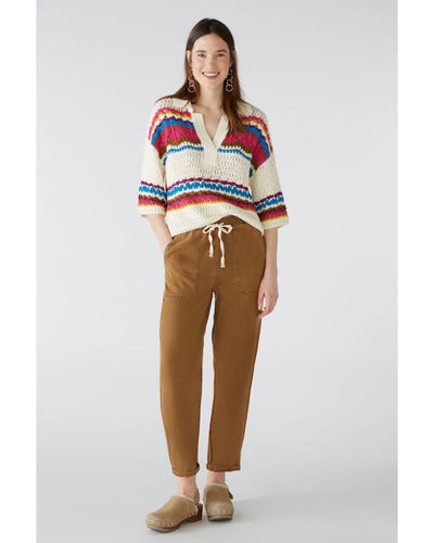 Oui - Jumper in Off White - Front View