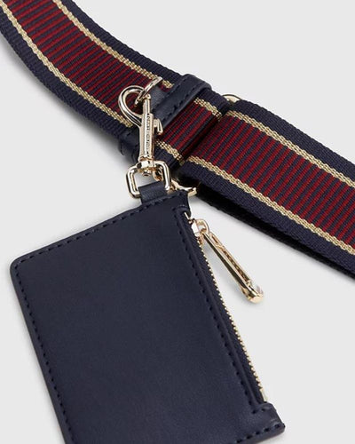 Tommy Hilfiger - City Summer Saddle Bag in Navy - Close View