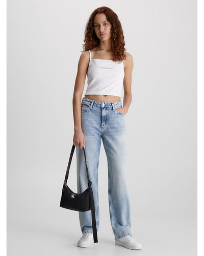 Calvin Klein - City Nylon Shoulder Bag in Black - Full View