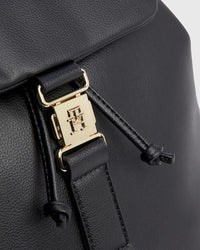 Tommy Hilfiger - Contemporary Backpack in Black - Close View