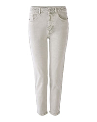 Oui - The Perfect Jeans in Pale Green - Full View
