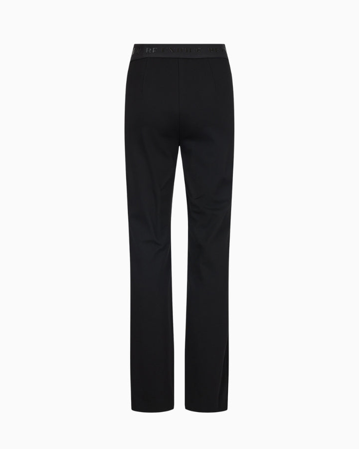 Back view of Robell Joella 53474 trousers showing subtle flared hem