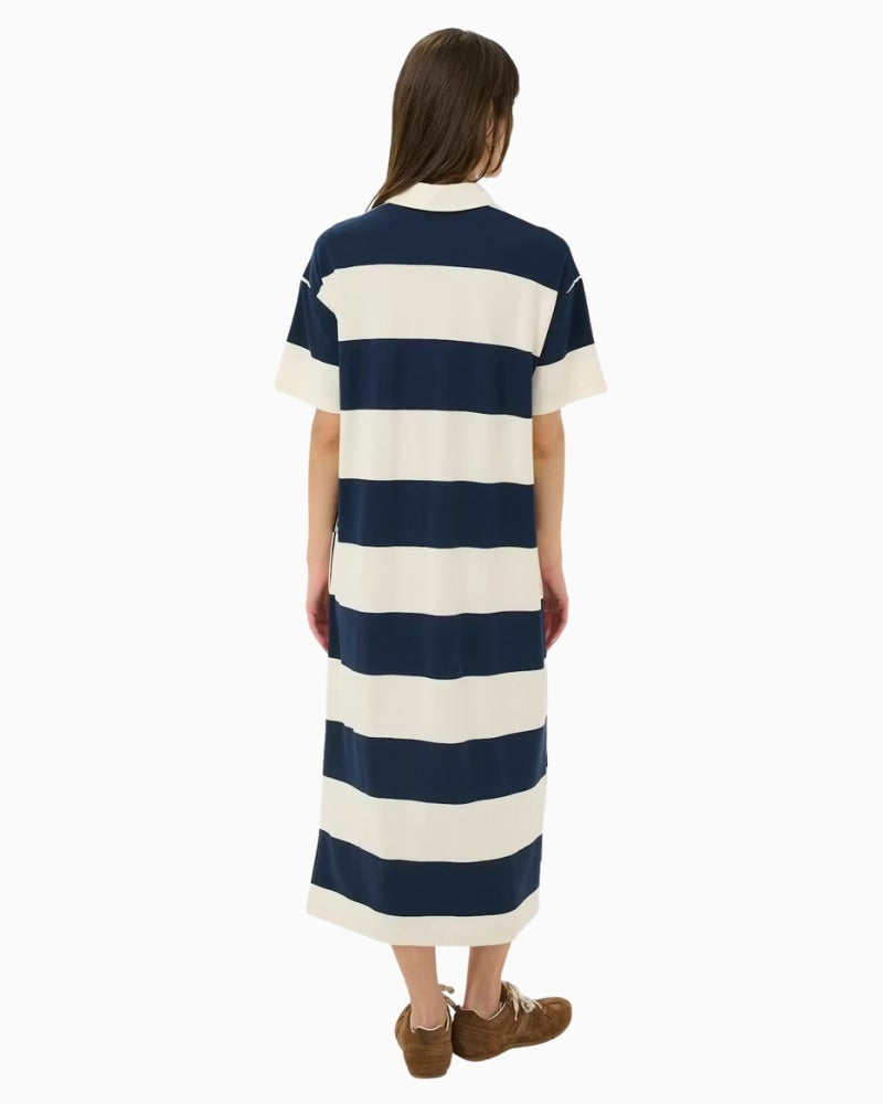 Part Two AlisePW Dress After Midnight Stripe back view