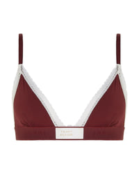 Tommy Hilfiger - Triangle Bra in Rouge - Front View