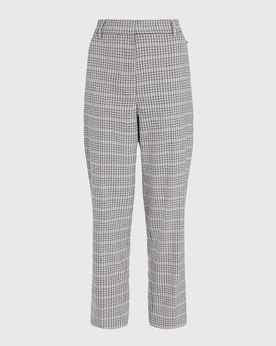 Tommy Hilfiger - Tapered Small Check Pant in Twill - Full View
