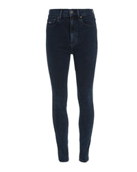 Tommy Jeans - Sylvia High Rise Jeans in Dark Denim - Front View